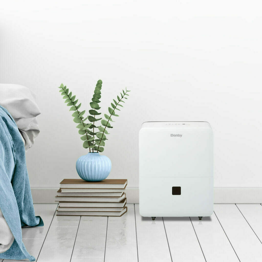 Danby 22 Pint Dehumidifier in White